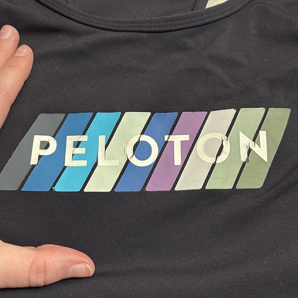 Peloton Black Pace High Neck Sports Bra Size XL - Picture 2 of 11